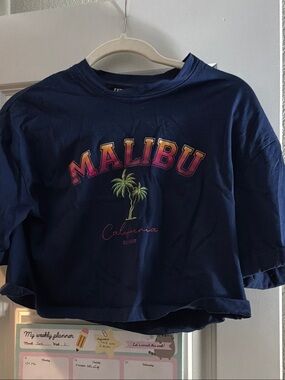 Cute Malibu summer crop top